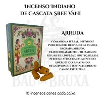 Incenso Cone Cascata Golden India da SreeVani - Aromaterapia, Meditação e Conexão