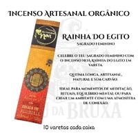 Incenso Artesanal Orgânico NOA - Natural e vegano com óleos essenciais