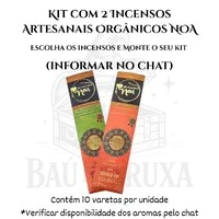 Incenso Artesanal Orgânico NOA - Natural e vegano com óleos essenciais