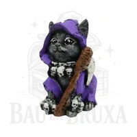 Gato com Foice (Coleção Wicca)