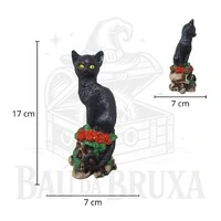 Gato sobre as Caveiras - Um toque místico ao seu espaço