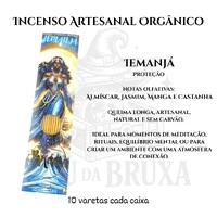Incenso Orgânico Orixás NOA - Natural e vegano com óleos essenciais