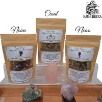 Kit Casamento de Banhos de Ervas Mágicas Naturais