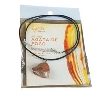 Gargantilha Ágata De Fogo