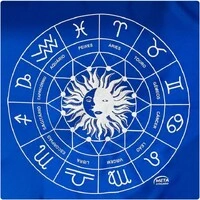 Toalha de Altar Mandala do Zodíaco