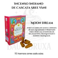 Incenso Cone Cascata Golden India da SreeVani - Aromaterapia, Meditação e Conexão