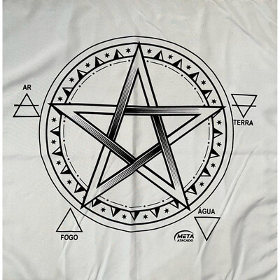 Foto Toalha de Altar Pentagrama