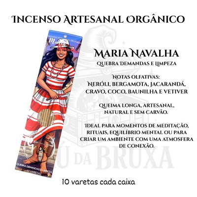Foto Incenso Orgânico Guardiões NOA - Natural e vegano com óleos essenciais