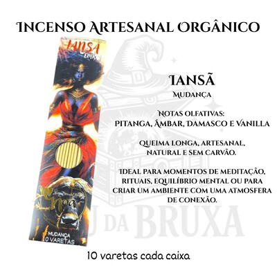 Foto Incenso Orgânico Orixás NOA - Natural e vegano com óleos essenciais