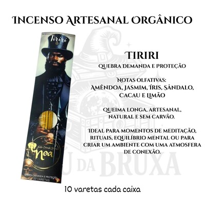 Foto Incenso Orgânico Guardiões NOA - Natural e vegano com óleos essenciais