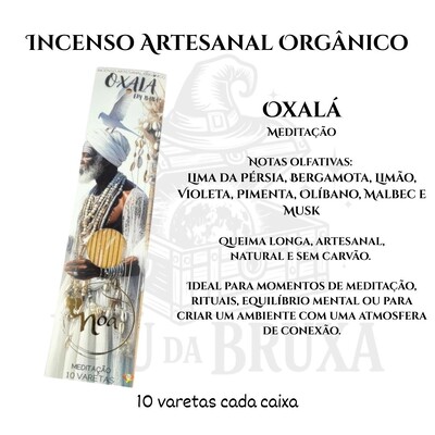 Foto Incenso Orgânico Orixás NOA - Natural e vegano com óleos essenciais