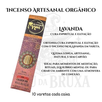 Foto Incenso Artesanal Orgânico NOA - Natural e vegano com óleos essenciais