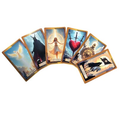 FotoTarot Revelações do Novo Waite Caixa Box Premium Plastificado 78 Cartas