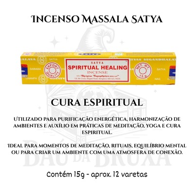 Foto Incenso Indiano Massala da Satya - Aromas marcantes e sofisticados