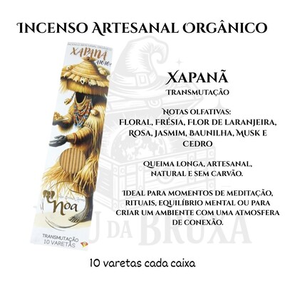 Foto Incenso Orgânico Orixás NOA - Natural e vegano com óleos essenciais