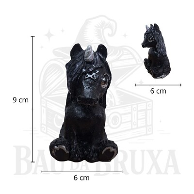 FotoEstatua decorativa de Unicórnio Wicca
