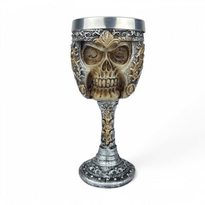 Foto Taça Crânio Medieval