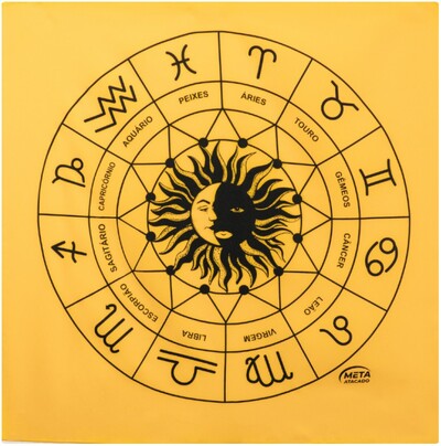 Foto Toalha de Altar Mandala do Zodíaco