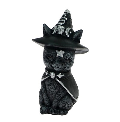 Foto Gato Com Chapeu De Bruxa (Wicca)