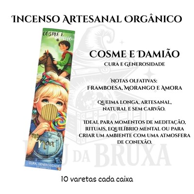 Foto Incenso Orgânico Orixás NOA - Natural e vegano com óleos essenciais