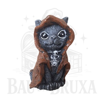 Foto Gato com Capuz (Coleção Wicca)