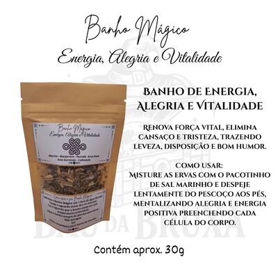 Foto Banhos de Ervas Mágicas Naturais - Limpeza, Proteção, Prosperidade e Amor