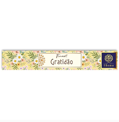 Foto Incenso Ohana Gratidão