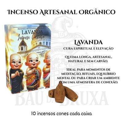 Foto Incenso Cascata dos Monges NOA - Natural e vegano com óleos essenciais