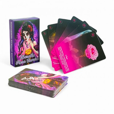 Foto Baralho Rosa Caveira