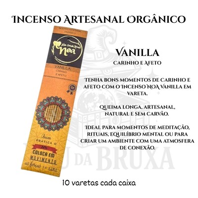 Foto Incenso Artesanal Orgânico NOA - Natural e vegano com óleos essenciais