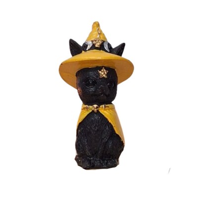 Foto Gato Com Chapeu De Bruxa (Wicca)
