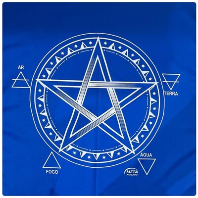 Foto Toalha de Altar Pentagrama