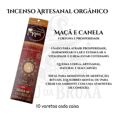 Foto Incenso Artesanal Orgânico NOA - Natural e vegano com óleos essenciais