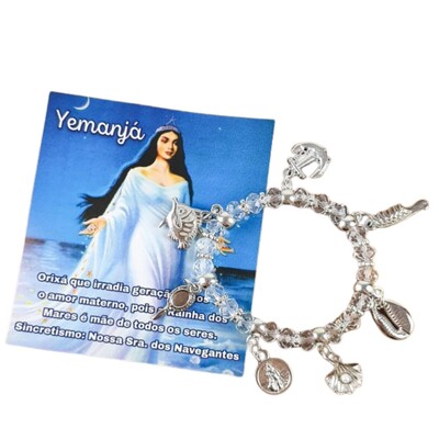 Foto Pulseira Berloque Yemanjá