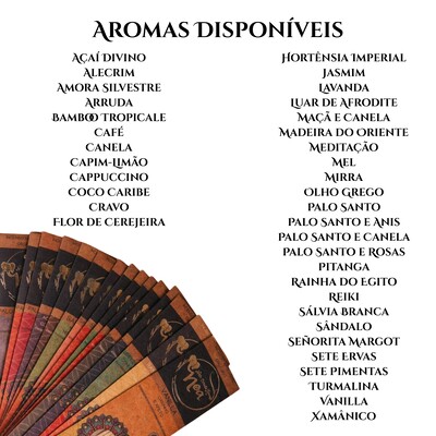 Foto Kit 6 ou 12 caixas de Incenso Artesanal Orgânico NOA - Natural e vegano com óleos essenciais