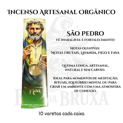 Foto Incenso Orgânico Católicos NOA - Natural e vegano com óleos essenciais