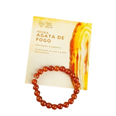 Foto Pulseira Ágata De Fogo