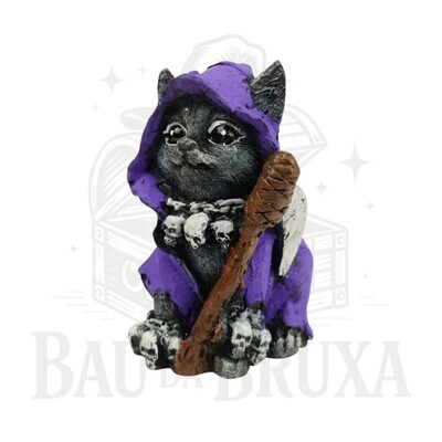 Foto Gato com Foice (Coleção Wicca)