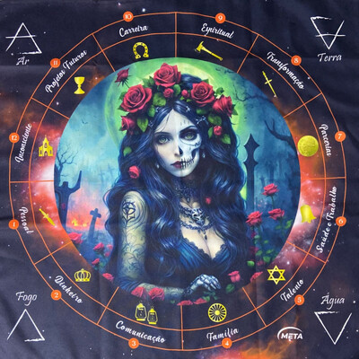 Foto Toalha de Altar Pomba Gira