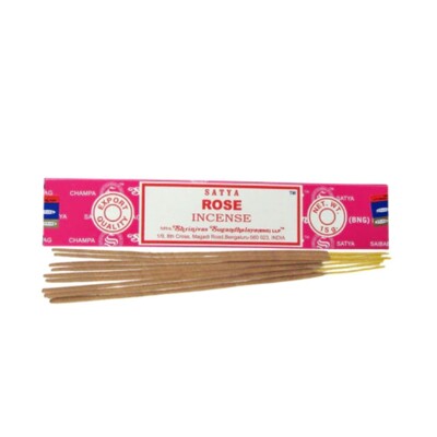 Foto Incenso Vareta Rose - Satya