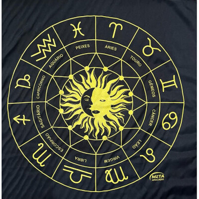 Foto Toalha de Altar Mandala do Zodíaco