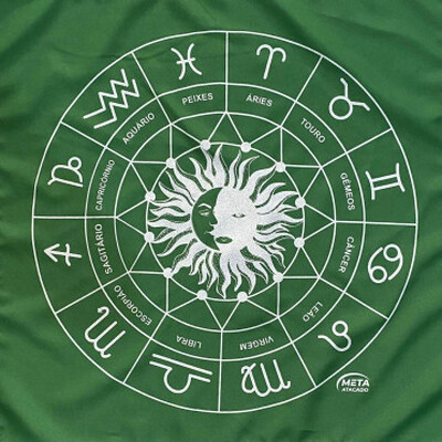 Foto Toalha de Altar Mandala do Zodíaco