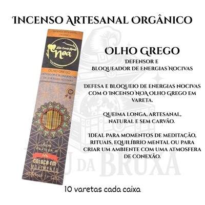 Foto Incenso Artesanal Orgânico NOA - Natural e vegano com óleos essenciais