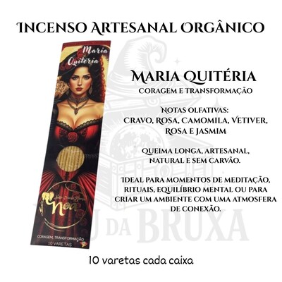 Foto Incenso Orgânico Guardiões NOA - Natural e vegano com óleos essenciais