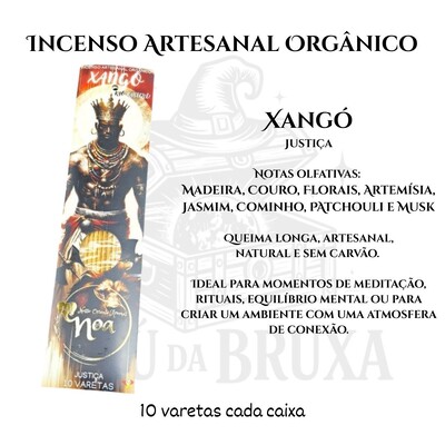 Foto Incenso Orgânico Orixás NOA - Natural e vegano com óleos essenciais