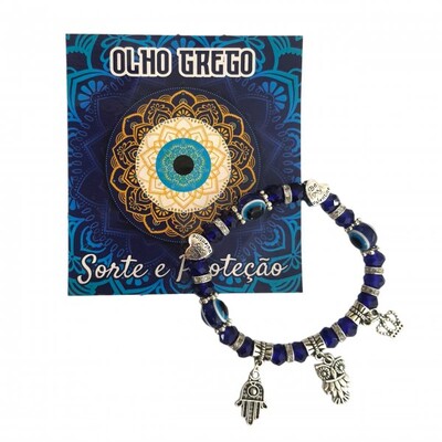 Foto Pulseira Berloque Olho Grego