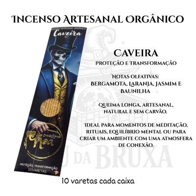 Foto Incenso Orgânico Guardiões NOA - Natural e vegano com óleos essenciais