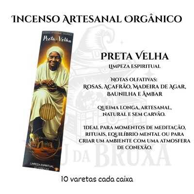 Foto Incenso Orgânico Orixás NOA - Natural e vegano com óleos essenciais