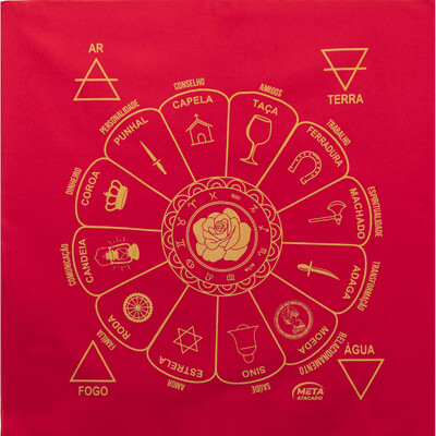 Foto Toalha de Altar Mandala Cigana