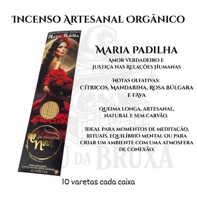 Foto Incenso Orgânico Guardiões NOA - Natural e vegano com óleos essenciais